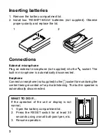 Preview for 4 page of Sanyo ICR-B29 Instruction Manual