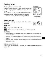 Preview for 5 page of Sanyo ICR-B29 Instruction Manual