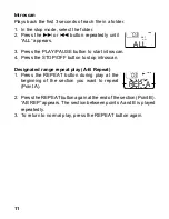 Preview for 12 page of Sanyo ICR-B29 Instruction Manual