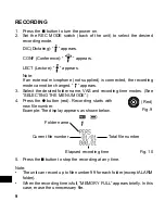 Preview for 10 page of Sanyo ICR-B50 - 8 MB Digital Voice Recorder Instruction Manual