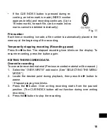 Preview for 11 page of Sanyo ICR-B50 - 8 MB Digital Voice Recorder Instruction Manual