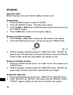 Preview for 16 page of Sanyo ICR-B50 - 8 MB Digital Voice Recorder Instruction Manual