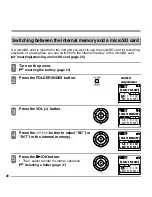 Preview for 20 page of Sanyo ICR-EH800D - Xacti Digital Sound Recorder Instruction Manual