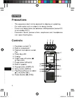 Preview for 2 page of Sanyo ICR-FP500 Instruction Manual