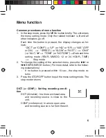 Preview for 7 page of Sanyo ICR-FP500 Instruction Manual