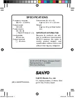 Preview for 27 page of Sanyo ICR-FP500 Instruction Manual