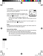 Preview for 6 page of Sanyo ICR-FP550 Instruction Manual