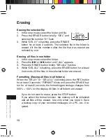 Preview for 14 page of Sanyo ICR-FP550 Instruction Manual