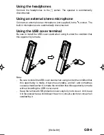 Предварительный просмотр 7 страницы Sanyo ICR-S240RM Instruction Manual