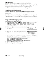 Preview for 14 page of Sanyo ICR-S240RM Instruction Manual