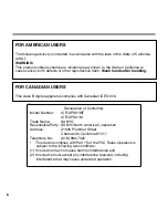 Preview for 6 page of Sanyo ICR-XPS01M - Xacti Digital Sound Recorder Instruction Manual