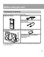 Preview for 21 page of Sanyo ICR-XPS01M - Xacti Digital Sound Recorder Instruction Manual