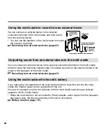 Preview for 48 page of Sanyo ICR-XPS01M - Xacti Digital Sound Recorder Instruction Manual