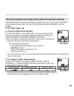 Preview for 53 page of Sanyo ICR-XPS01M - Xacti Digital Sound Recorder Instruction Manual