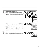 Preview for 61 page of Sanyo ICR-XPS01M - Xacti Digital Sound Recorder Instruction Manual