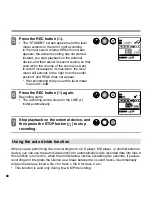 Preview for 68 page of Sanyo ICR-XPS01M - Xacti Digital Sound Recorder Instruction Manual