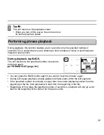 Preview for 77 page of Sanyo ICR-XPS01M - Xacti Digital Sound Recorder Instruction Manual