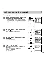 Preview for 79 page of Sanyo ICR-XPS01M - Xacti Digital Sound Recorder Instruction Manual