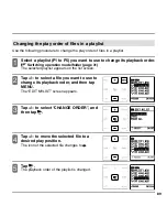 Preview for 89 page of Sanyo ICR-XPS01M - Xacti Digital Sound Recorder Instruction Manual