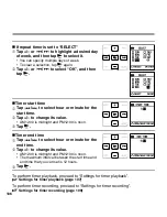 Preview for 106 page of Sanyo ICR-XPS01M - Xacti Digital Sound Recorder Instruction Manual