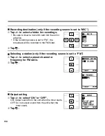 Preview for 110 page of Sanyo ICR-XPS01M - Xacti Digital Sound Recorder Instruction Manual