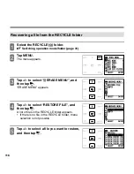 Preview for 116 page of Sanyo ICR-XPS01M - Xacti Digital Sound Recorder Instruction Manual