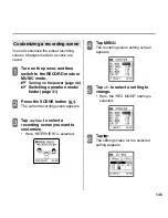 Preview for 145 page of Sanyo ICR-XPS01M - Xacti Digital Sound Recorder Instruction Manual