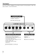 Предварительный просмотр 6 страницы Sanyo KA-IF01RGB Owner'S Manual