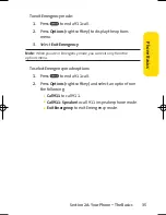 Preview for 51 page of Sanyo KATANA - Cell Phone - CDMA User Manual