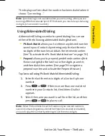 Preview for 59 page of Sanyo KATANA - Cell Phone - CDMA User Manual