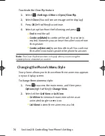 Preview for 92 page of Sanyo KATANA - Cell Phone - CDMA User Manual