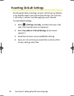 Preview for 106 page of Sanyo KATANA - Cell Phone - CDMA User Manual