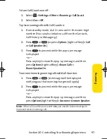 Preview for 113 page of Sanyo KATANA - Cell Phone - CDMA User Manual