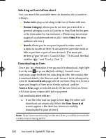 Preview for 218 page of Sanyo KATANA - Cell Phone - CDMA User Manual