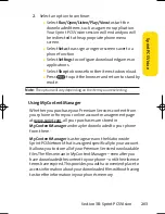 Preview for 219 page of Sanyo KATANA - Cell Phone - CDMA User Manual