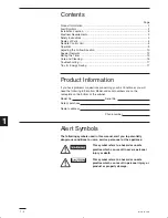 Предварительный просмотр 4 страницы Sanyo KH1242 Instruction Manual