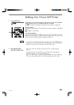 Предварительный просмотр 21 страницы Sanyo KHS0951 Instruction Manual