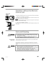 Предварительный просмотр 23 страницы Sanyo KHS0951 Instruction Manual