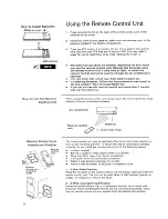 Предварительный просмотр 8 страницы Sanyo KHS1232 Instruction Manual