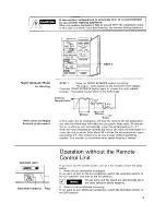 Предварительный просмотр 13 страницы Sanyo KHS1232 Instruction Manual