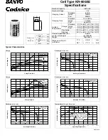 Preview for 1 page of Sanyo KR-600AE Cadnica Specifications