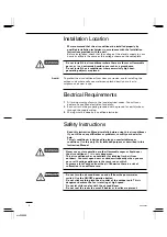 Предварительный просмотр 4 страницы Sanyo KS2432A Instruction Manual