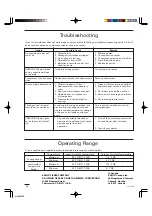 Предварительный просмотр 24 страницы Sanyo KS2432A Instruction Manual