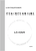 Sanyo LC-32U5 Service Manual preview