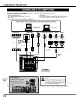 Preview for 13 page of Sanyo LC-X1000 Owner'S Instruction Manual