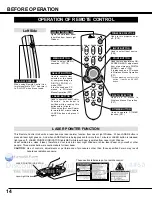 Preview for 15 page of Sanyo LC-X1000 Owner'S Instruction Manual