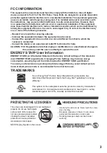 Предварительный просмотр 3 страницы Sanyo LCD-19E3 Instruction Manual