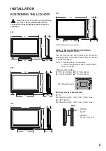 Предварительный просмотр 5 страницы Sanyo LCD-19E3 Instruction Manual