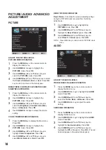 Предварительный просмотр 18 страницы Sanyo LCD-19E3 Instruction Manual