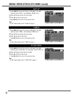 Preview for 36 page of Sanyo LCD-19E30A Owner'S Manual